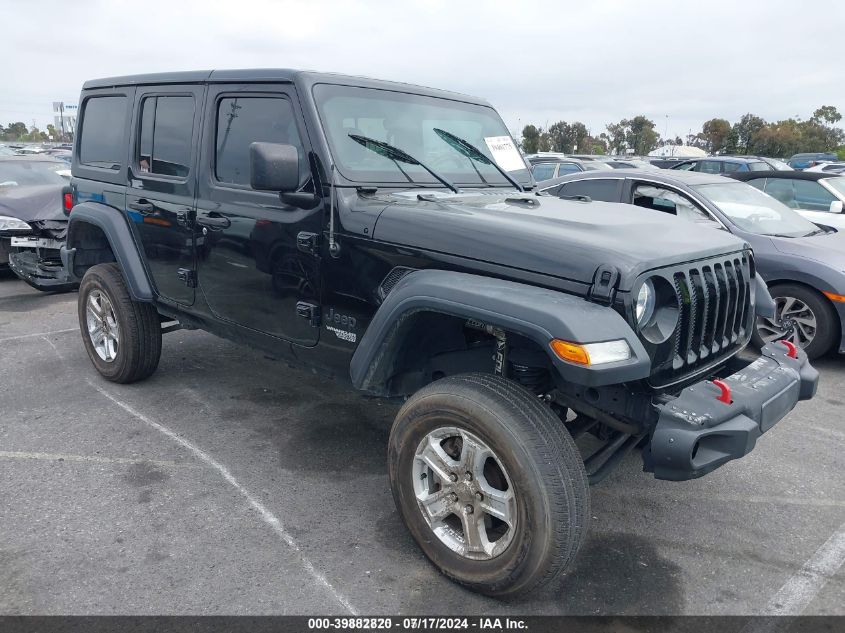 2019 JEEP WRANGLER UNLIMITED SPORT S 4X4