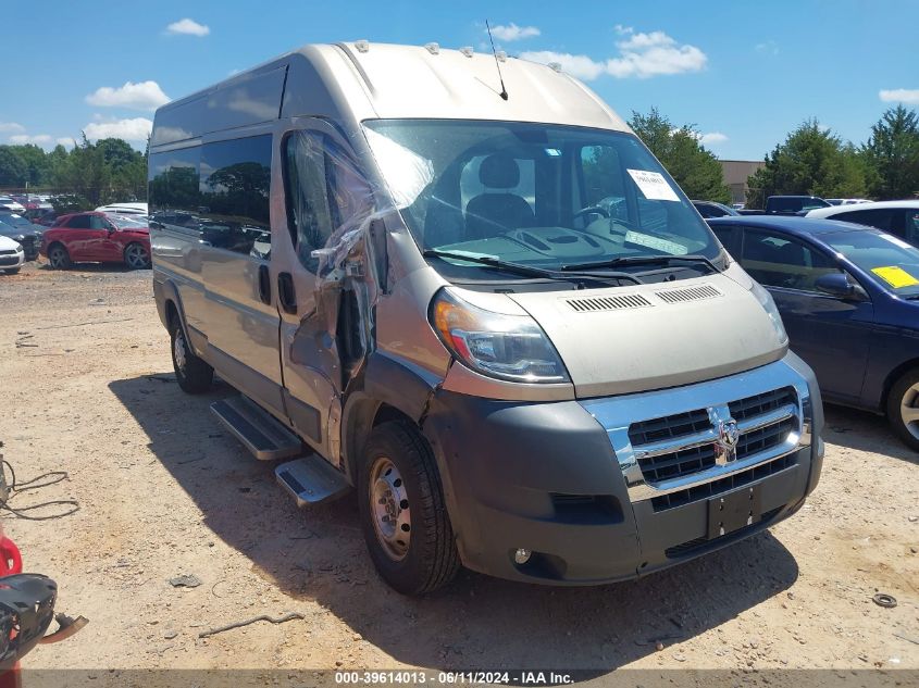 2016 RAM PROMASTER 2500 WINDOW VAN HIGH ROOF