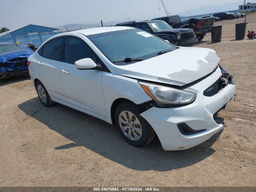 2016 HYUNDAI ACCENT SE