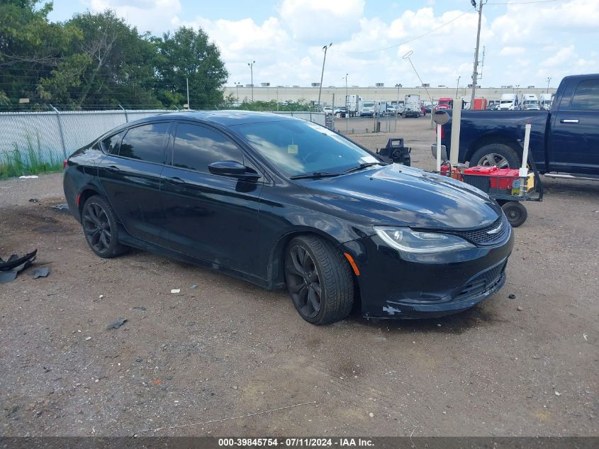 2015 CHRYSLER 200 S