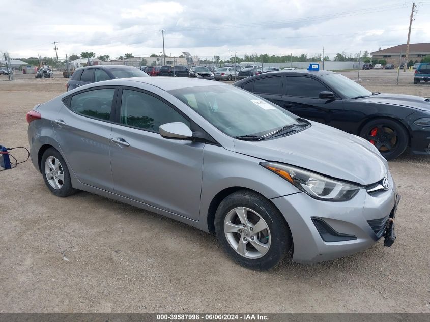 2015 HYUNDAI ELANTRA SE