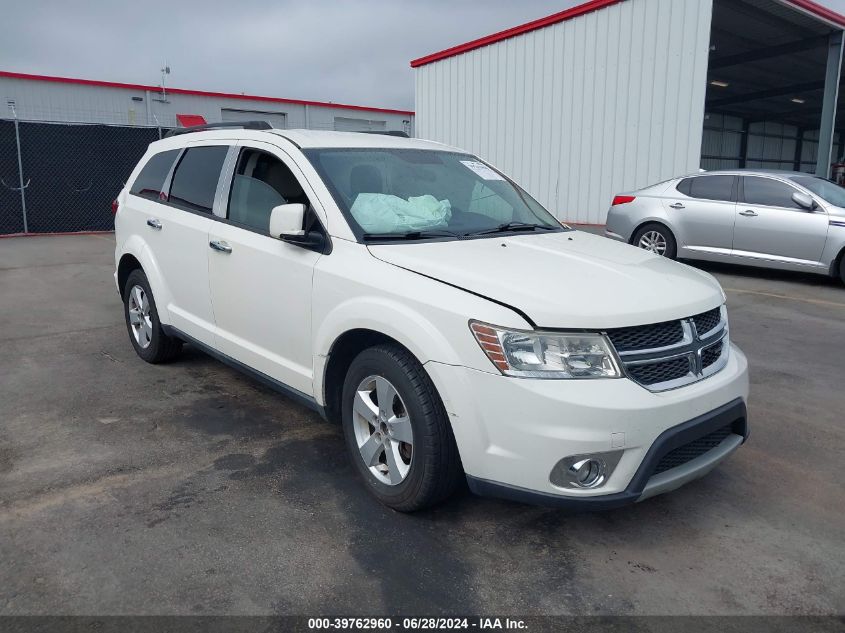 2012 DODGE JOURNEY SXT