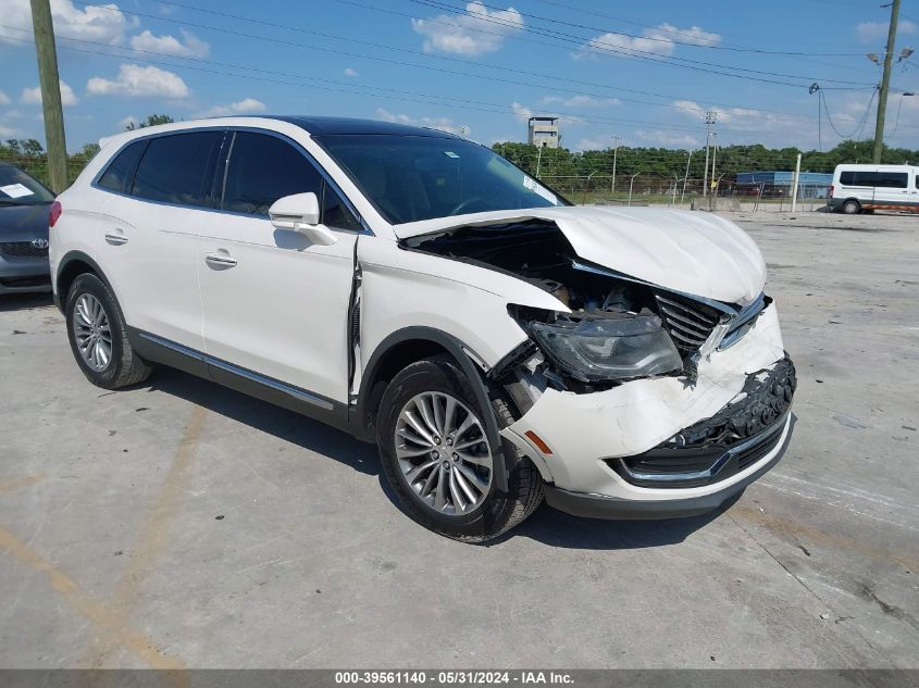 2016 LINCOLN MKX SELECT