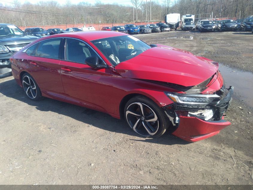 2021 HONDA ACCORD SPORT