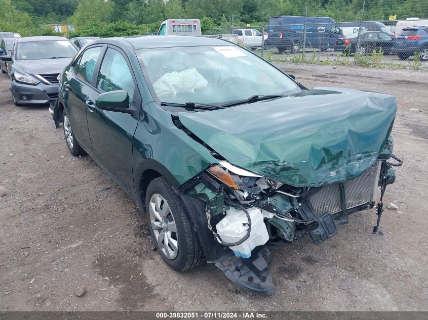 2015 TOYOTA COROLLA LE