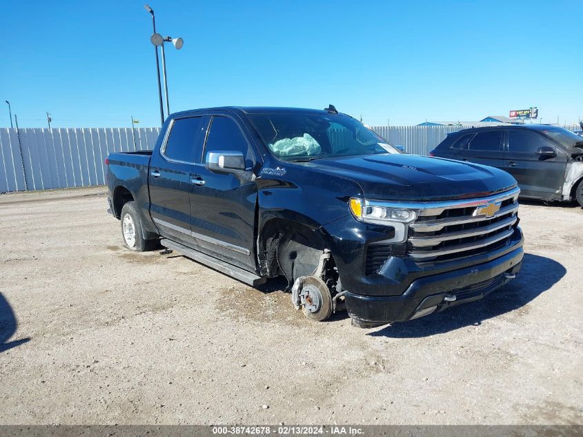 2022 CHEVROLET SILVERADO 1500 4WD  SHORT BED HIGH COUNTRY