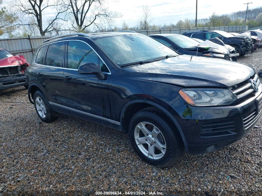 2013 VOLKSWAGEN TOUAREG V6 TDI