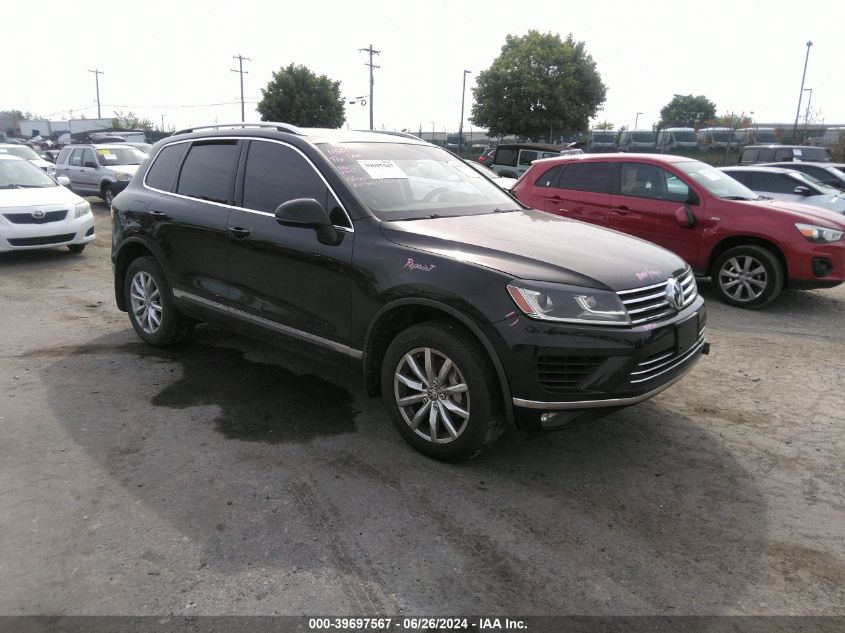 2016 VOLKSWAGEN TOUAREG VR6 SPORT