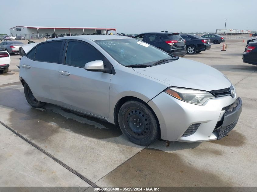 2016 TOYOTA COROLLA LE