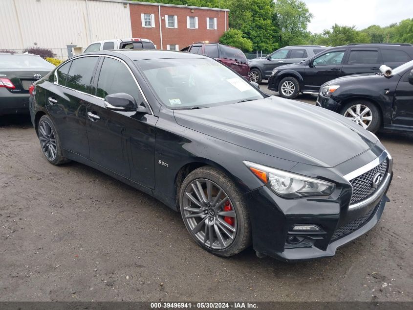 2017 INFINITI Q50 3.0T RED SPORT 400