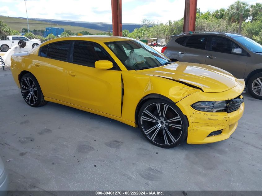 2017 DODGE CHARGER SXT RWD