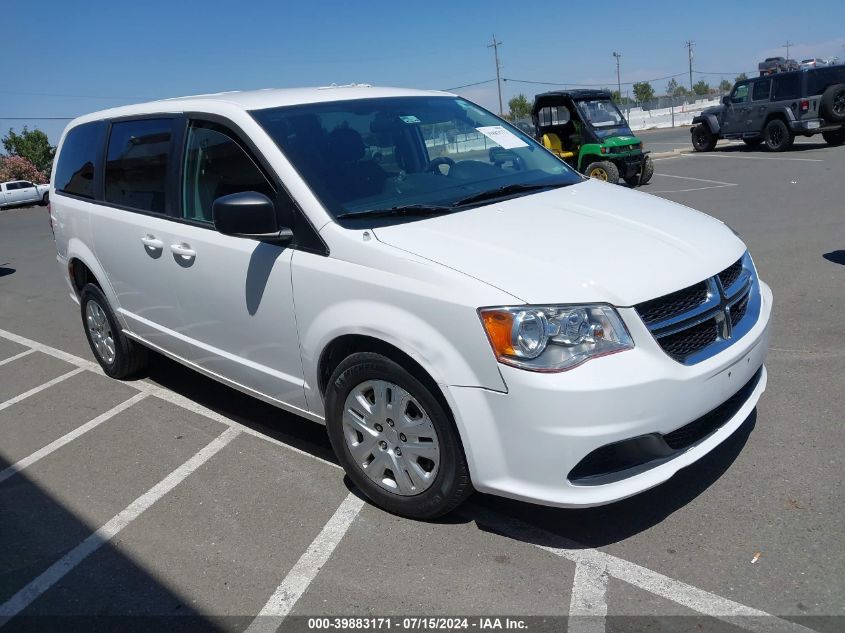 2018 DODGE GRAND CARAVAN SE