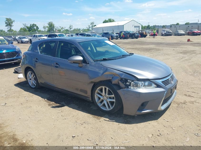 2016 LEXUS CT 200H