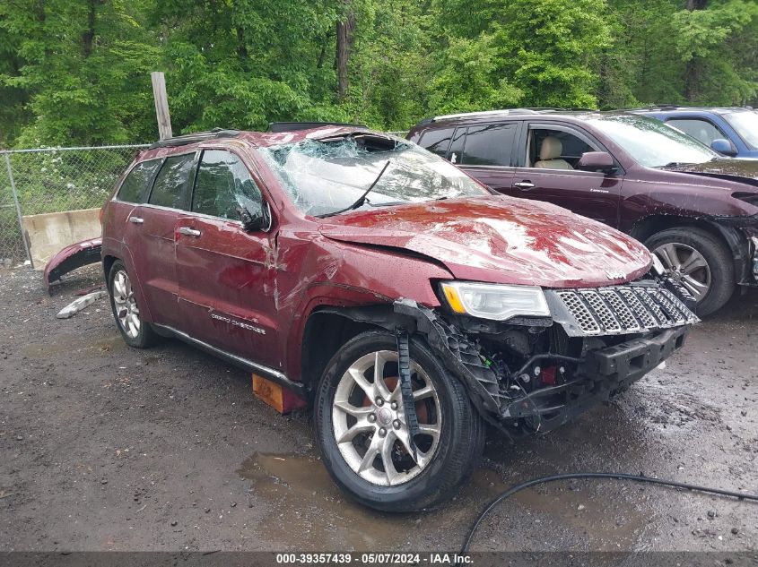 2016 JEEP GRAND CHEROKEE SUMMIT