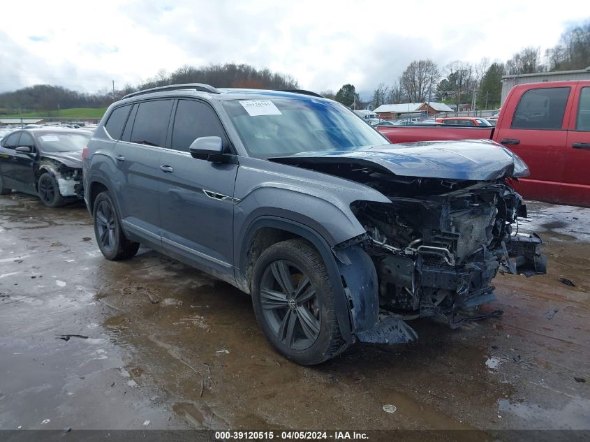 2021 VOLKSWAGEN ATLAS 3.6L V6 SE W/TECHNOLOGY R-LINE