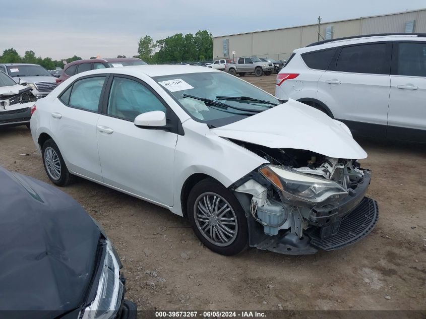 2015 TOYOTA COROLLA LE