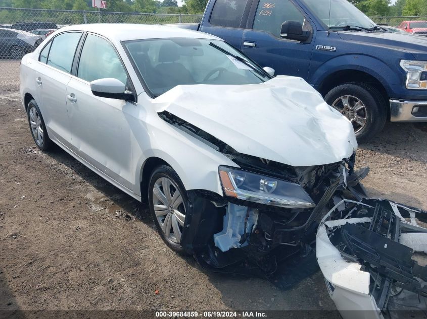 2017 VOLKSWAGEN JETTA 1.4T S