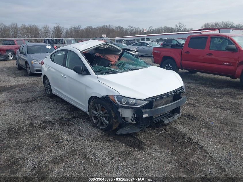 2018 HYUNDAI ELANTRA SEL