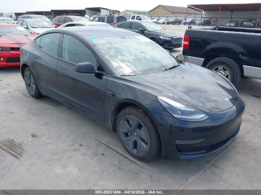 2022 TESLA MODEL 3 LONG RANGE DUAL MOTOR ALL-WHEEL DRIVE