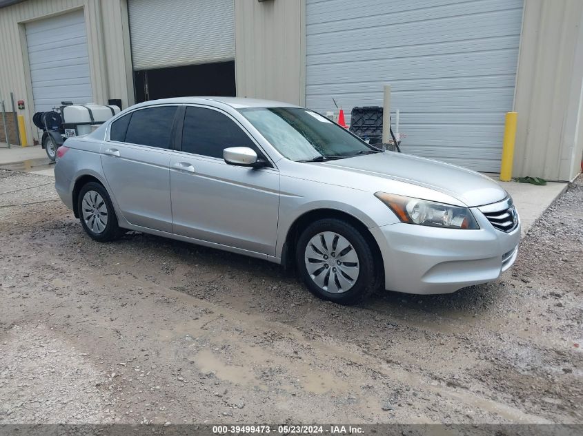 2011 HONDA ACCORD 2.4 LX