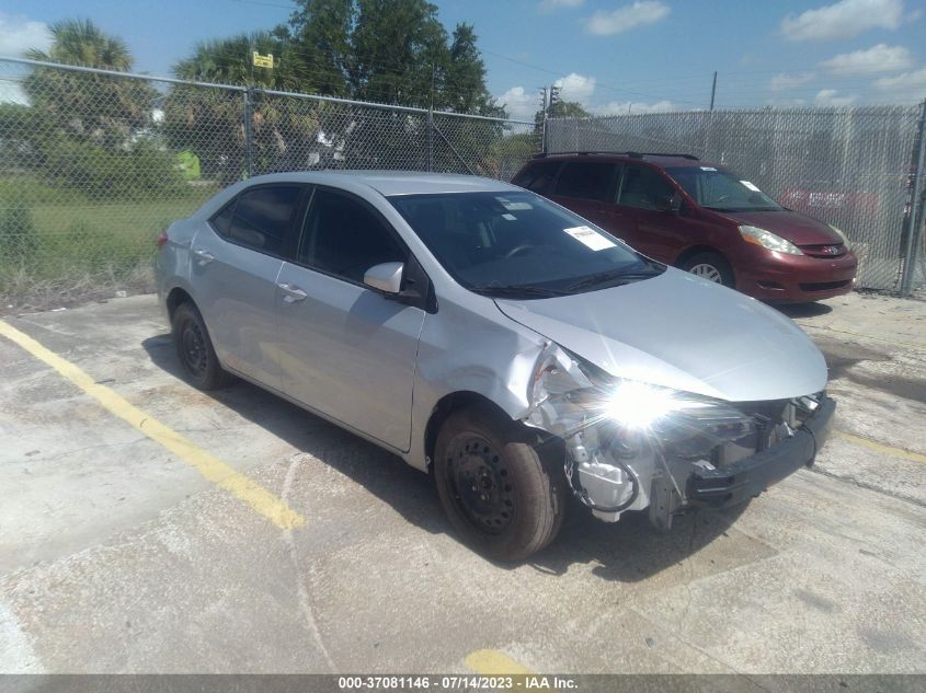 2019 TOYOTA COROLLA LE