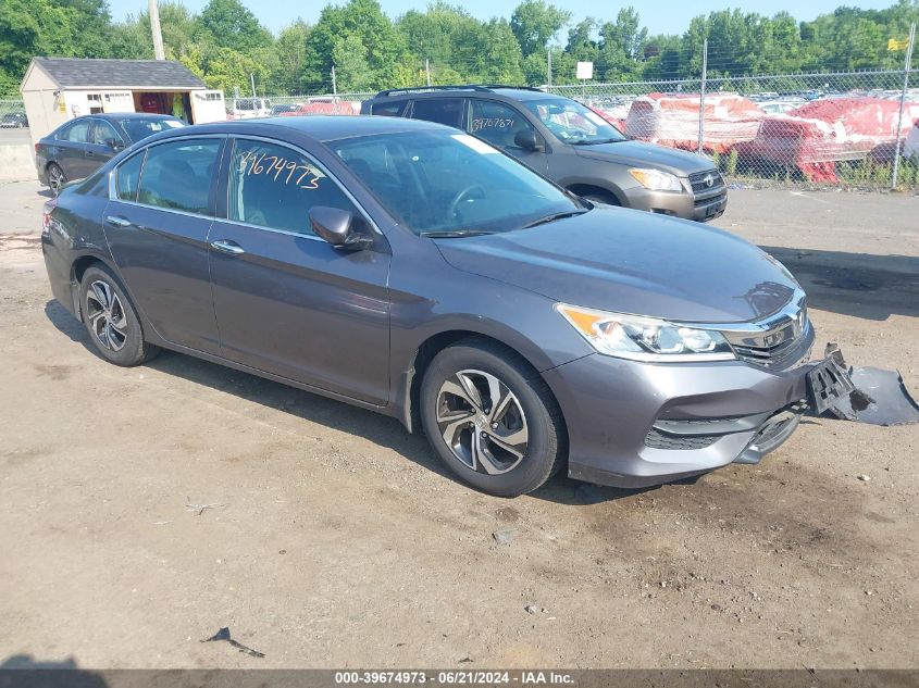 2016 HONDA ACCORD LX