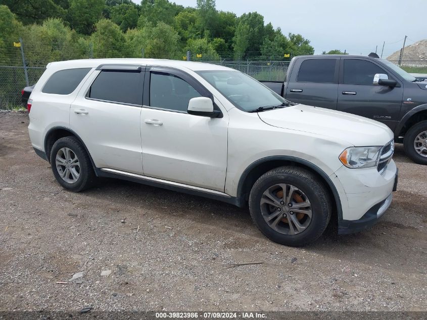 2012 DODGE DURANGO SXT