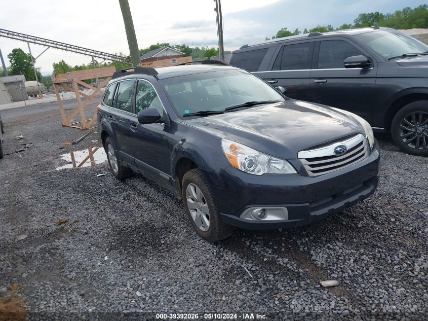 2012 SUBARU OUTBACK 2.5I