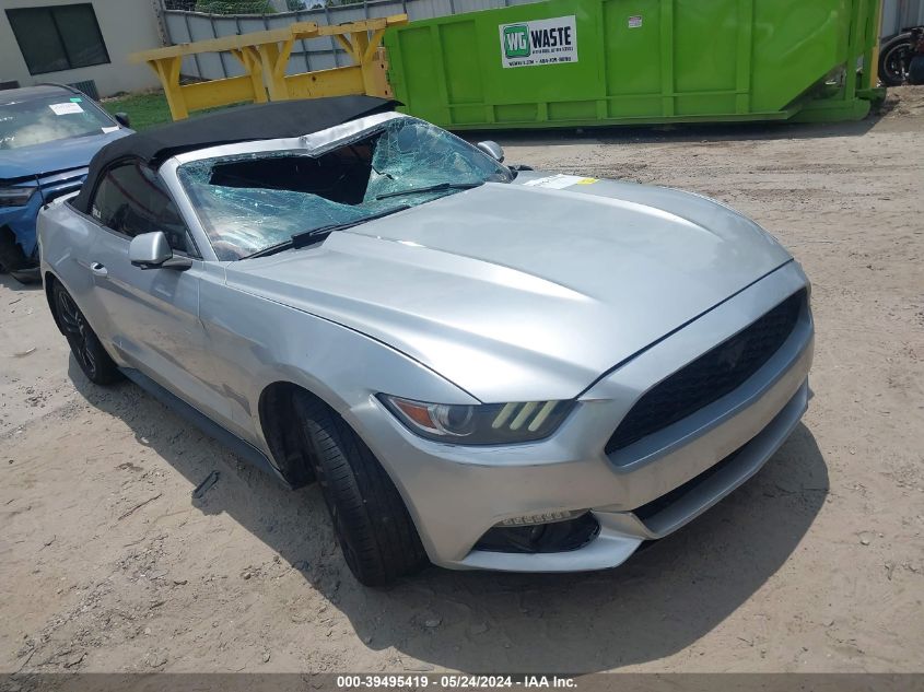 2016 FORD MUSTANG ECOBOOST PREMIUM