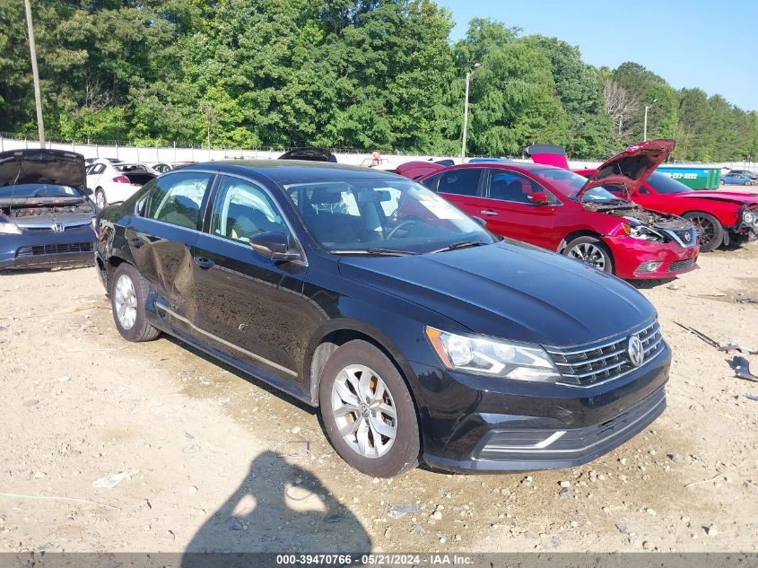 2017 VOLKSWAGEN PASSAT S