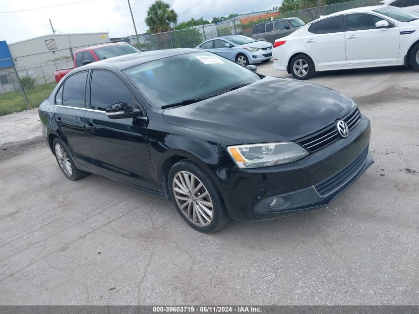 2012 VOLKSWAGEN JETTA 2.5L SEL