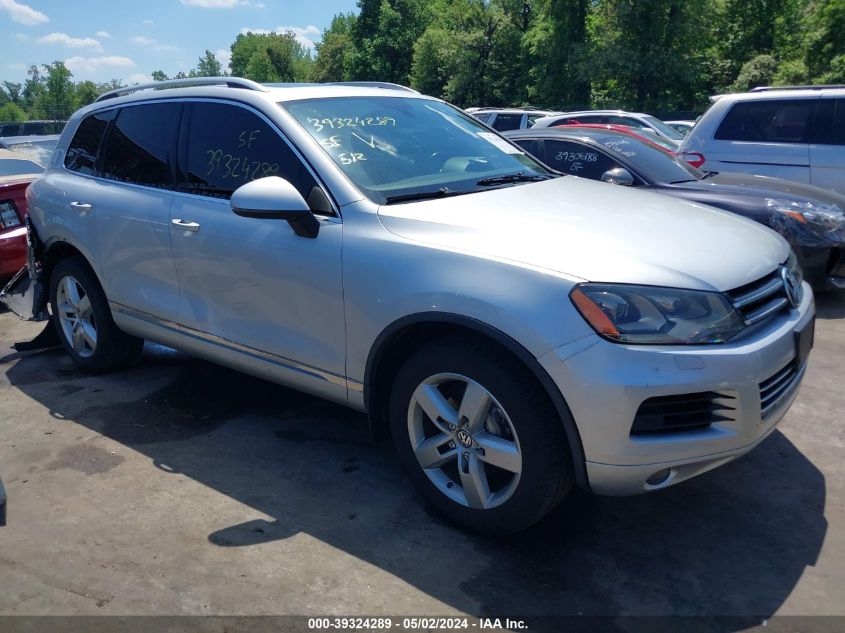 2012 VOLKSWAGEN TOUAREG TDI EXECUTIVE/TDI LUX/TDI SPORT