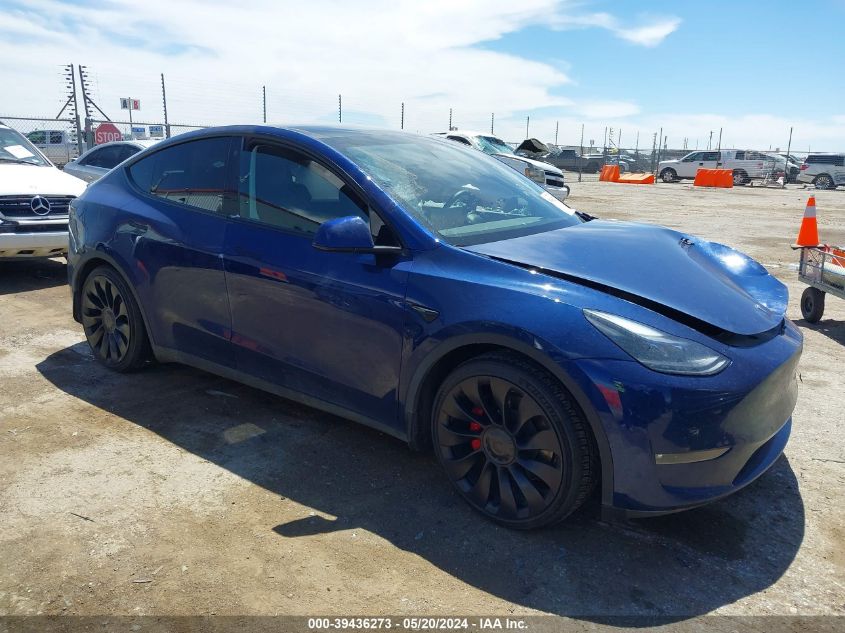 2022 TESLA MODEL Y PERFORMANCE DUAL MOTOR ALL-WHEEL DRIVE