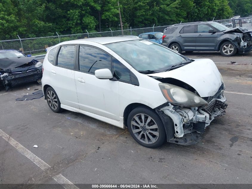 2012 HONDA FIT SPORT