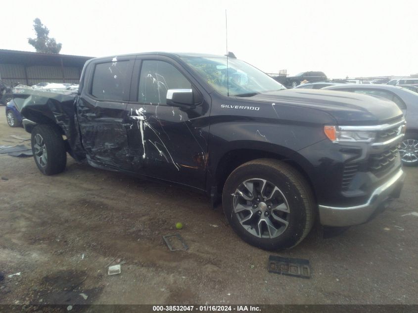 2022 CHEVROLET SILVERADO 1500 4WD  SHORT BED LT WITH 2FL