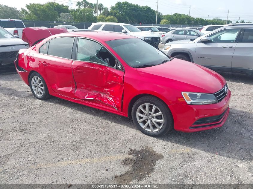 2015 VOLKSWAGEN JETTA SE