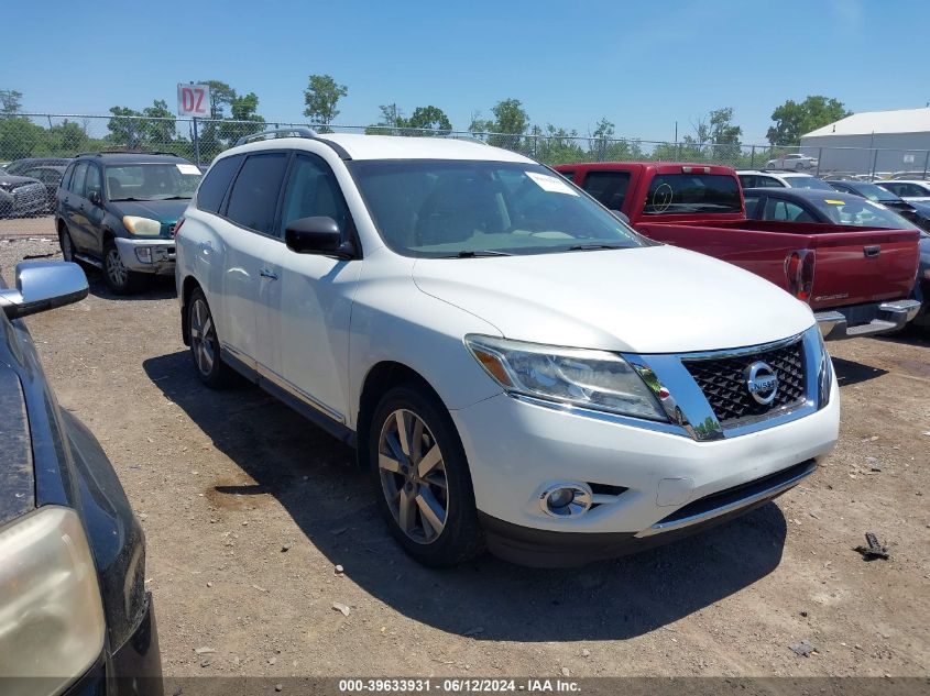 2014 NISSAN PATHFINDER PLATINUM