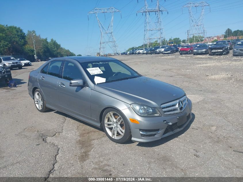 2013 MERCEDES-BENZ C 300 LUXURY 4MATIC/SPORT 4MATIC