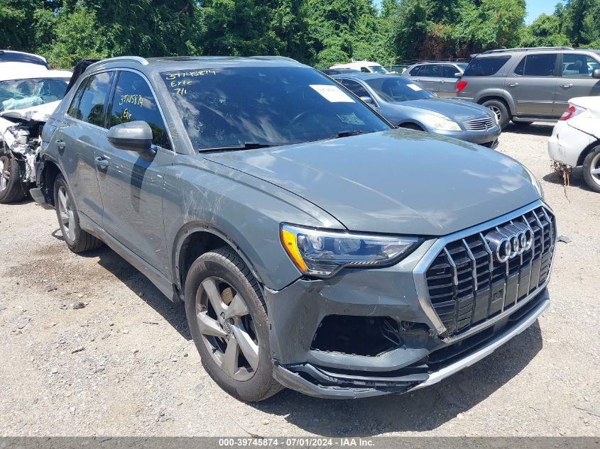 2020 AUDI Q3 PREMIUM 45 TFSI QUATTRO TIPTRONIC