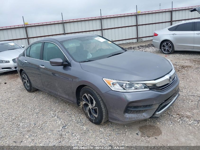 2017 HONDA ACCORD LX