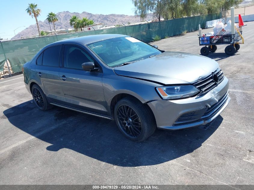 2015 VOLKSWAGEN JETTA 2.0L S