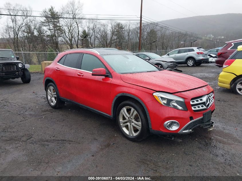 2019 MERCEDES-BENZ GLA 250 4MATIC