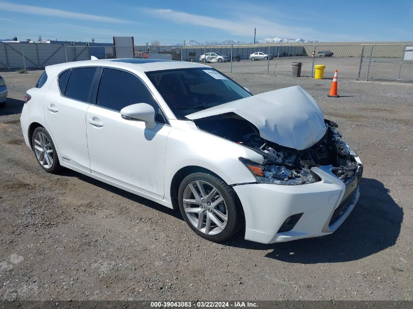 2015 LEXUS CT 200H