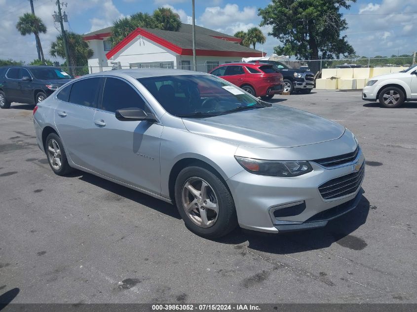 2016 CHEVROLET MALIBU LS