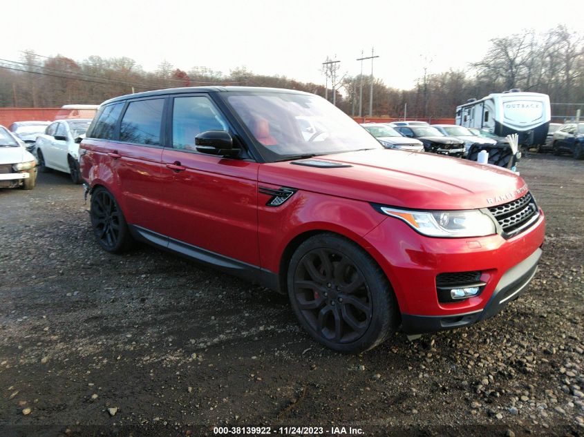 2016 LAND ROVER RANGE ROVER SPORT 5.0L V8 SUPERCHARGED/5.0L V8 SUPERCHARGED DYNAMIC