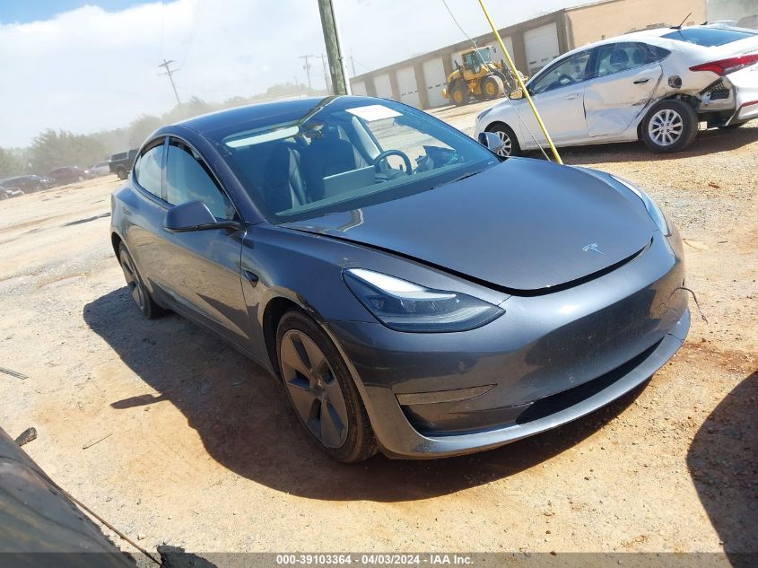 2022 TESLA MODEL 3 LONG RANGE DUAL MOTOR ALL-WHEEL DRIVE