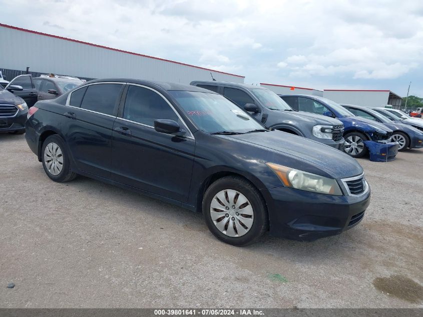 2010 HONDA ACCORD 2.4 LX