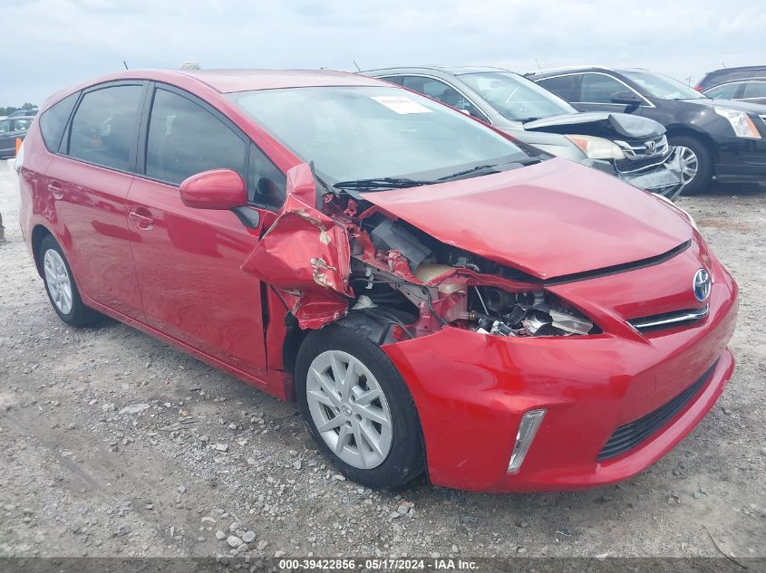 2013 TOYOTA PRIUS V THREE