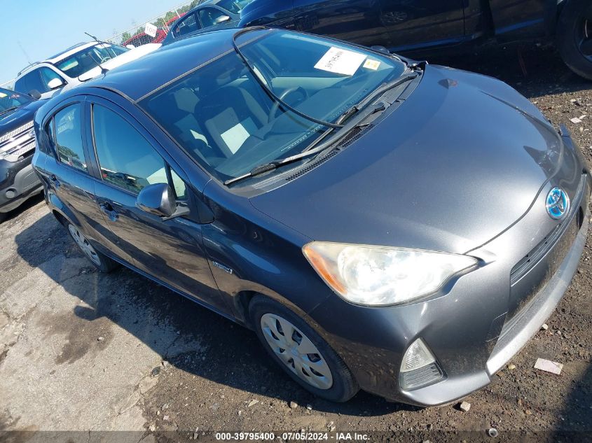 2013 TOYOTA PRIUS C TWO