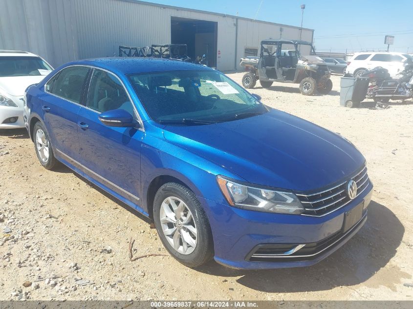 2017 VOLKSWAGEN PASSAT 1.8T S